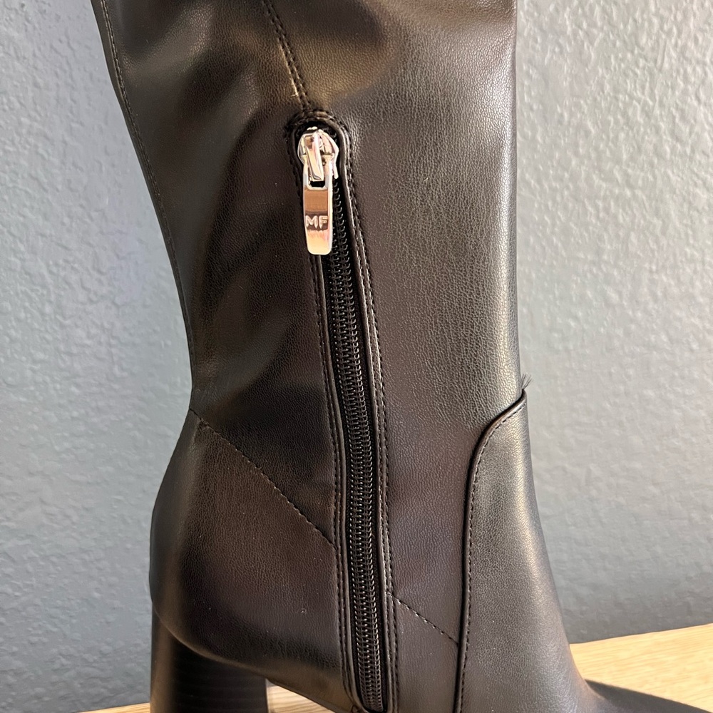 🆕 Marc Fisher Black Over the Knee Boots - Picture 2 of 9